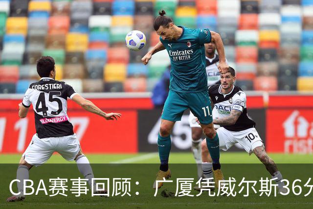 CBA赛事回顾：广厦凭威尔斯36分击败辽宁